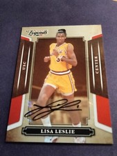 2008 Donruss Sport Legends Mirror Red Lisa Leslie Autograph /396 USC #76