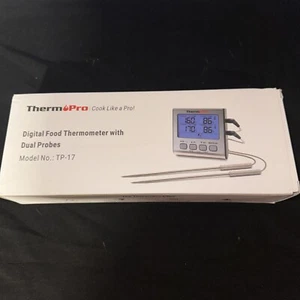 food thermometer digital With dual Probes From Therm Pro Brand New - Picture 1 of 5