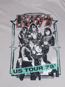 Official - KISS “US Tour 76” Tribute T-Shirt Mens Size L (2017) - Picture 1 of 7