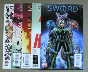 S.W.O.R.D. #1,2,3,4,5 (Marvel 2010) Marca Abigail; serie completa; bien/en muy buen estado - Imagen 1 de 4