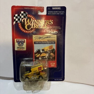 Coche Sprint Winners Circle Jeff Gordon #16 1985 debut profesional escala 1:64 NASCAR Foto 1 de 3