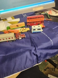 Matchbox Trailers CAROLINA ALLIED SEA LAND CORNING GLASS  CENTER BUS 7 ITEMS - Picture 1 of 8