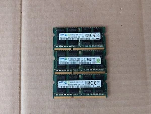 LOT OF 3 SAMSUNG M471B1G73BH0-CK0 8GB 2RX8 DDR3 PC3-12800S MEMORY RAM E5-5(9) - Picture 1 of 2
