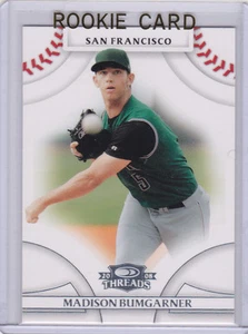 Tarjeta de novato Madison Bumgarner 2008 Threads BÉISBOL RC Gigantes de San Francisco ¡As! - Imagen 1 de 2