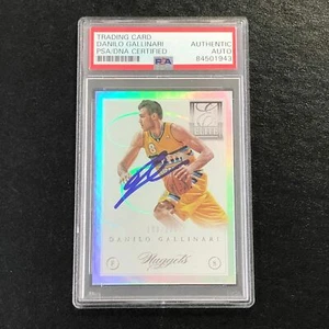 2012-13 Elite Series #153 Danilo Gallinari Signed AUTO PSA Slabbed Nuggets - Picture 1 of 2