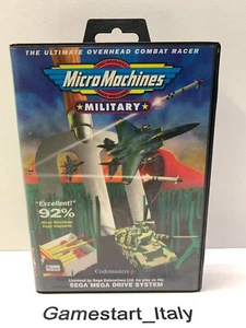 MICRO MACHINES MILITARY - SEGA MEGA DRIVE - USATO PERFETTAMENTE FUNZIONANTE PAL - Picture 1 of 17