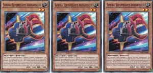 CARTA YU GI OH - 3 X SAMURAI SUPERPESANTE ANIMARTIGLIO - DOCS-IT008 - COMUNE - Foto 1 di 1