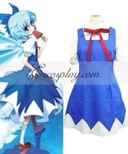 Touhou Project Eisfee Cirno Cosplay Kostüm E001 - Bild 1 von 4