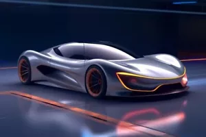 1:12 Ferrari 24 Concept18 Race Car HyperCar SuperCar Custom Built Carousel Model - Picture 1 of 2