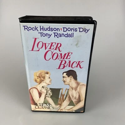 Lover Come Back VHS ClamShell New Rock Hudson, Doris Day Kartes Video - Image 1 of 3