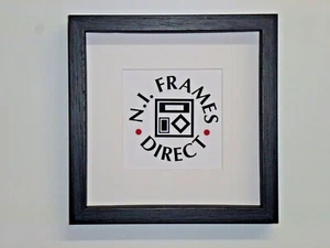 10 x Quality Black Wooden Square Deep Shadow Box Frames 23cm x 23cm (2040) - Picture 1 of 4
