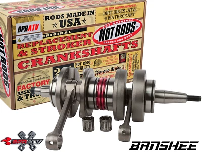 Yamaha Banshee 115mm Long Rod Stroker Crank +4mm 4 mil 4mm Bearing Crankshaft - Image 1 of 4