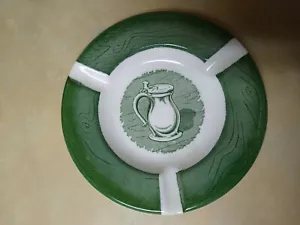 Vintage Royal China Green Colonial Homestead Ashtray - Picture 1 of 6