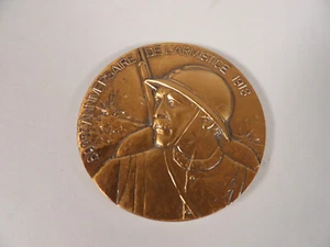 Médaille en Bronze "60ème Anniversaire de l'Armistice 1918" - Cons. Gén. Essonne - Picture 1 of 5