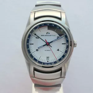 BMW Williams F1 Team Formula 1 M Power Motorsport Racing Automatic GMT Watch - Picture 1 of 24