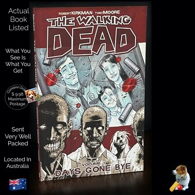 The Walking Dead Vol 1 Days Gone Bye Robert Kirkman Paperback 2005 Close To New - image 1 of 4
