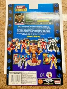 MARVEL LEGENDS 6 INCH MODOK SERIES BETA RAY BILL TOY BIZ 2006 CARD BACK ONLY - Picture 1 of 2