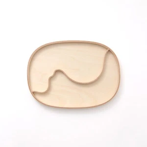 Bandeja Plato Madera Contrachapada Iittala Alvar Aalto 30x22cm - Imagen 1 de 4