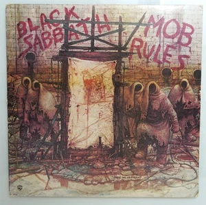 BLACK SABBATH Vinyl Record THE MOB RULES BSK 3605 - Picture 1 of 4