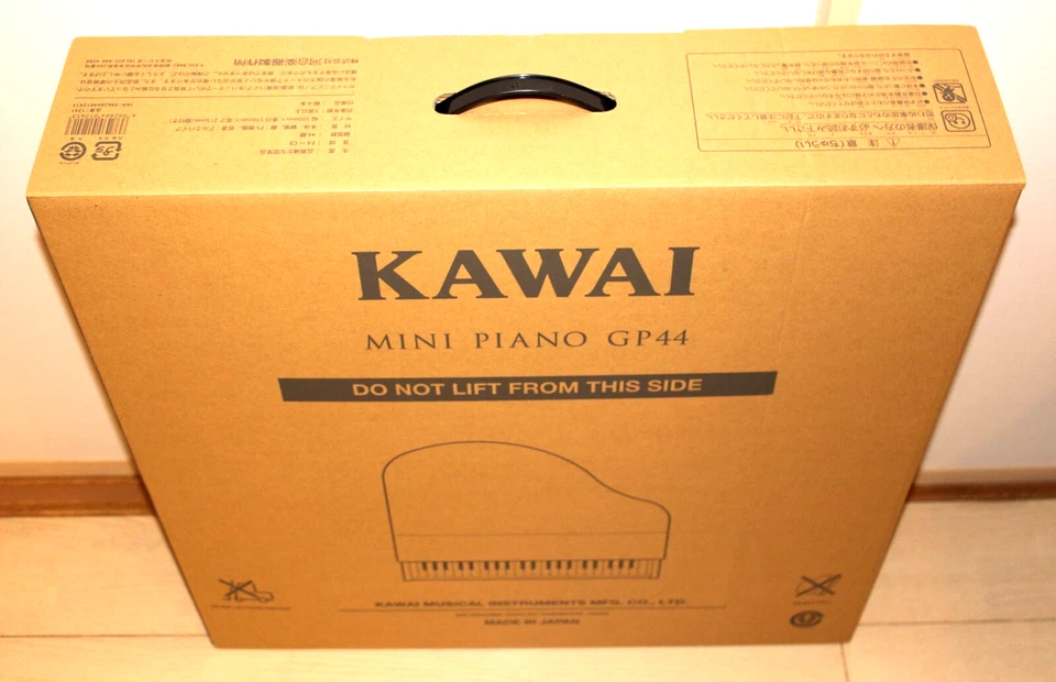 KAWAI Mini Piano de Cola Negro 44 Teclas Juguete Piano Instrumento Musical...