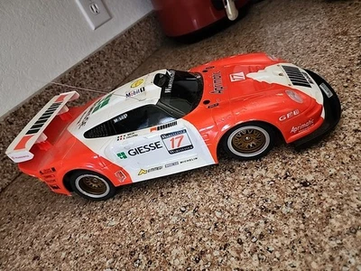 Vintage 90s Radio Shack Porsche 911 GT1 RC Radio Control Car Untested  - Image 1 of 4