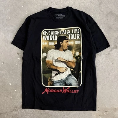 Morgan Wallen One Night at a Time Tour Shirt Large Official Merchandise - Image 1 of 4