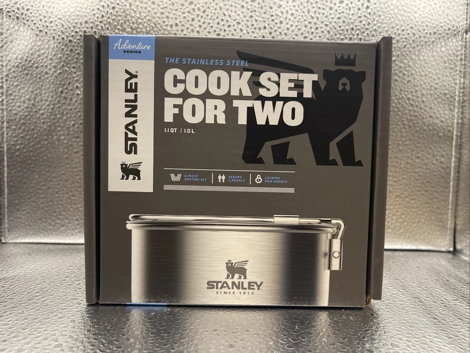 Stanley Adventure Stainless Steel Cook Set - 6 pcs