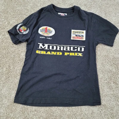 Gazzoil France Monaco Grand Prix Racing T Shirt Kids Size 8 Years - Image 1 of 4