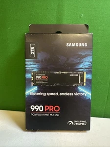 Samsung - 990 PRO 2TB Internal SSD PCle Gen 4x4 NVMe M.2 SSD (Used) - Afbeelding 1 van 2