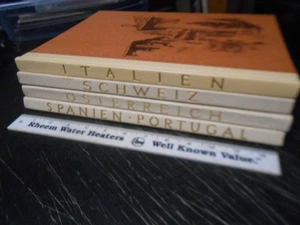 (4) Vintage 1960s Era German Language Travel Photo Books Spain Italy Osterreich - Picture 1 of 21
