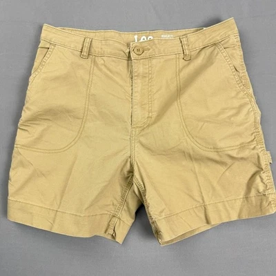 Lee 标准版型背带短裤高腰卡其色木匠尺寸 12M — 第 1/3 张图片
