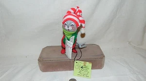 MUÑECA ANNALEE 1970 7" NAVIDAD CAROLER MOUSE - Imagen 1 de 9