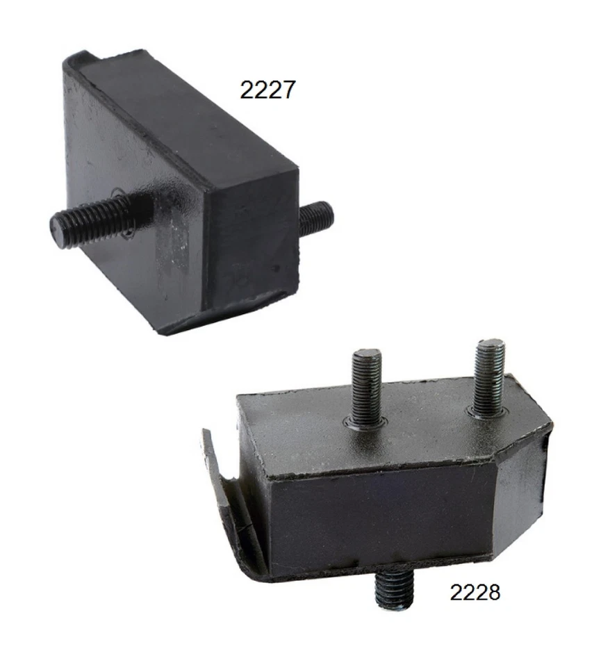 2 ШТ ПЕРЕДНЕЕ ЛЕВОЕ И ПРАВОЕ КРЕПЛЕНИЕ ДВИГАТЕЛЯ ДЛЯ 1963-1965 DODGE POLARA 5,2 Л И 6,3 Л - Изображение 1 из 3