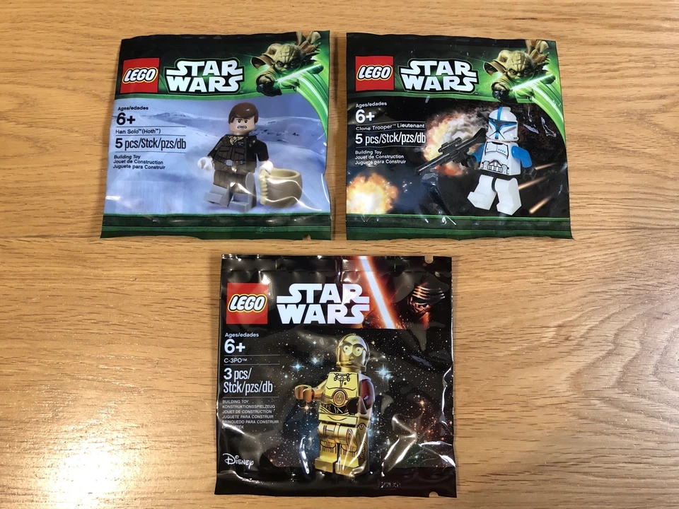 🔹SEALED🔹 Lego Star Wars 5001621, 5001709 & 5002948 Polybags 🔹EXCLUSIVE🔹 - Image 1 of 1