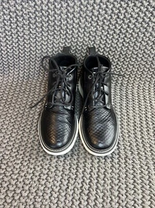 Sperry Top-Sider Black Leather Chukka Boots Men Size 11 M - Picture 1 of 12