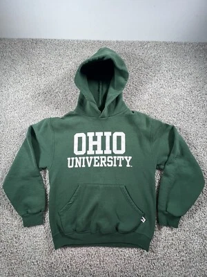 Vintage Russell Athletic Ohio University Bobcats Hoodie Sweatshirt Streetwear S - Image 1 of 4