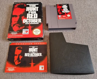 Nintendo NES Game The Hunt for Red October Boxed with Manual - Image 1 of 4