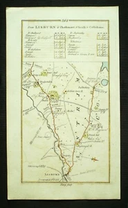 IRELAND, LISBURN, MOIRA, KELLS, NAVAN antique road map, Taylor & Skinner, c.1778 - Picture 1 of 4
