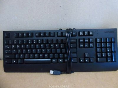 Lenovo SD50L80070 QWERTY USB Wired Desktop Computer Keyboard BLACK / SCHWARZ  - Bild 1 von 4