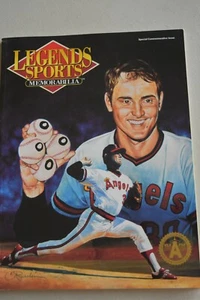 LEGENDS SPORTS MEMORABILIA NOLAN RYAN WITH CARDS AND POSTCARDS MINT - Picture 1 of 4