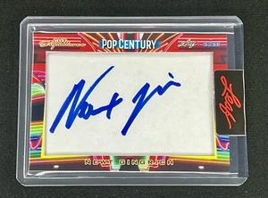 2023 Hoja Metal Pop Siglo Corte Firmas Tritón Gingrich #CS-NG1 Autógrafo - Imagen 1 de 2