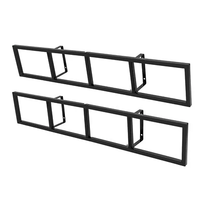 2 Organizadores CD Montaje en Pared Soporte DVD Medios Estuche de Almacenamiento Horizontal/Vertical Foto 1 de 4