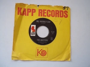 THE CRITTERS - Mr. Dieingly Sad / It Just Won't Be That Way -45 RPM 7" Record - Picture 1 of 6