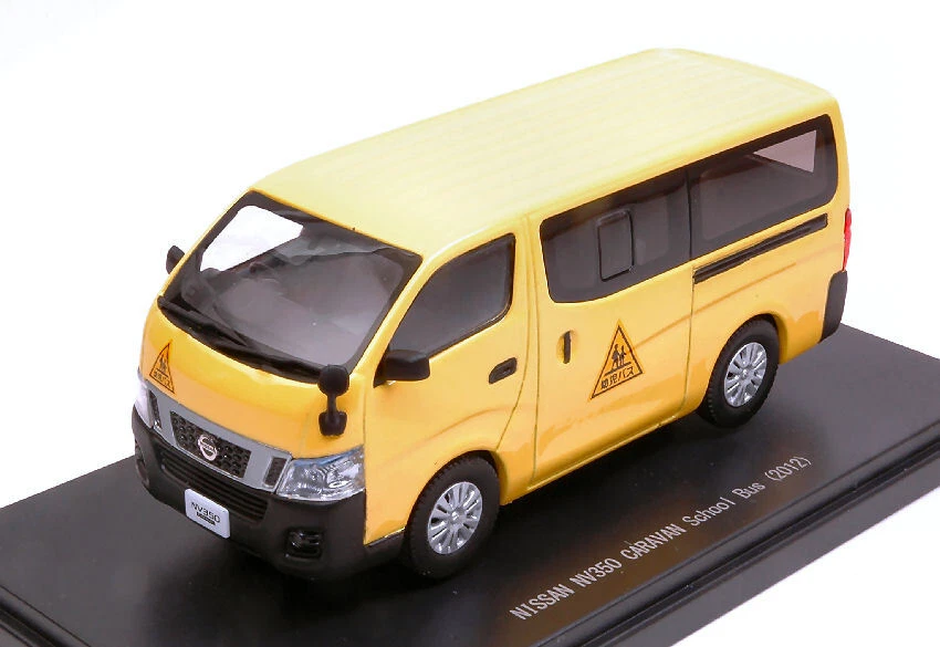 Modellino Auto Scala 1:43 Ebbro NISSAN NV350 CARAVAN SCHOOL BUS diecast - Immagine 1 di 1