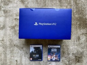 PS5 Sony PlayStation VR2 Headset And Controllers Plus 2 Games