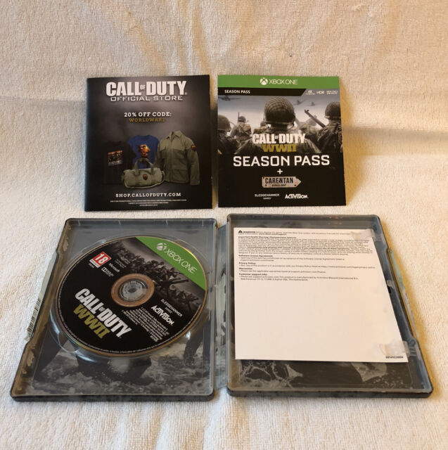 Call of Duty WWII Pro Edition Steelbook for Xbox One