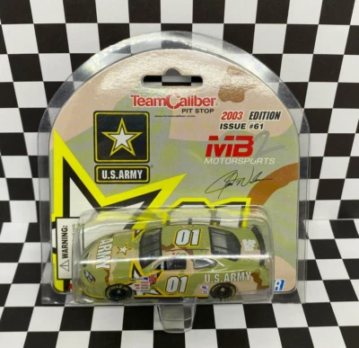 NASCAR Team Caliber 2003 Jerry Nadeau U.S. Army Camo Pontiac Grand Prix 1/64 - Image 1 of 4