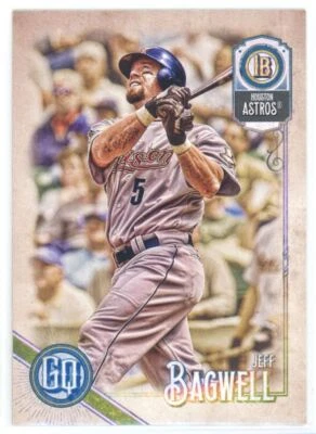 2018 Topps Gypsy Queen Short Print Jeff Bagwell Houston Astros #302 - Image 1 of 2