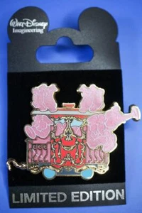DISNEY Auctions Dumbo Pink Elephant Train LE 300 pin SET - Picture 1 of 1