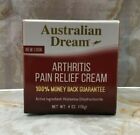 Australian Dream Arthritis Pain Relief Cream, 4oz (118 g) JAN 2024  #0002  *RED